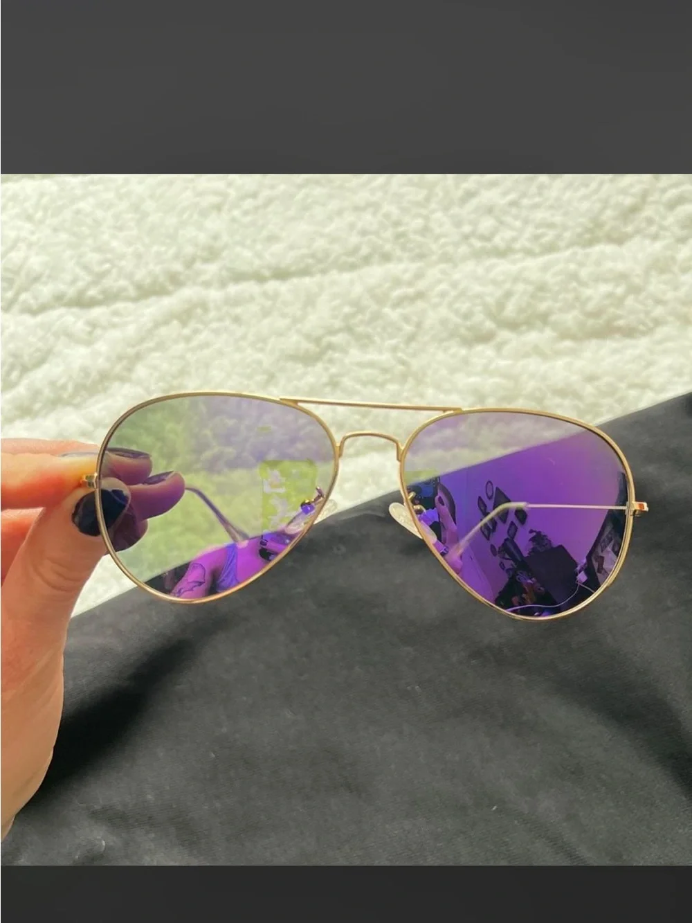 unknown stylish aviator